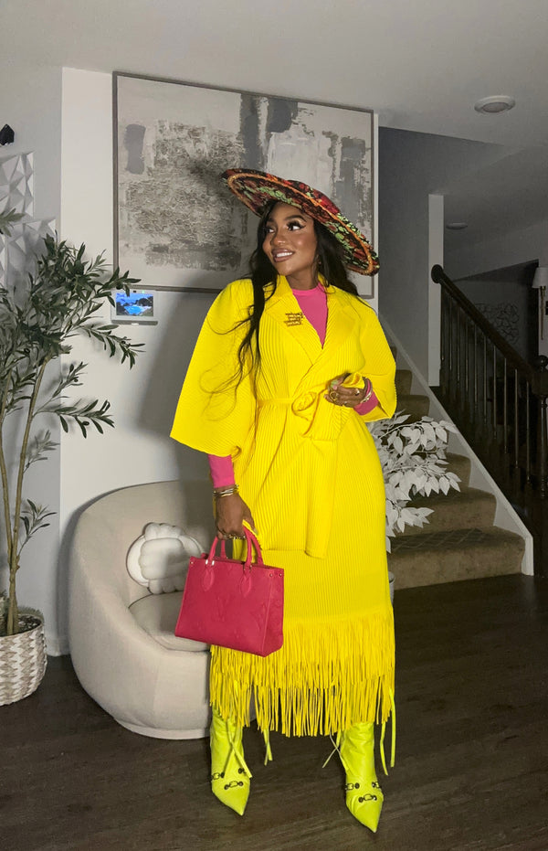 KKC-Siya Pleated Tassel Set