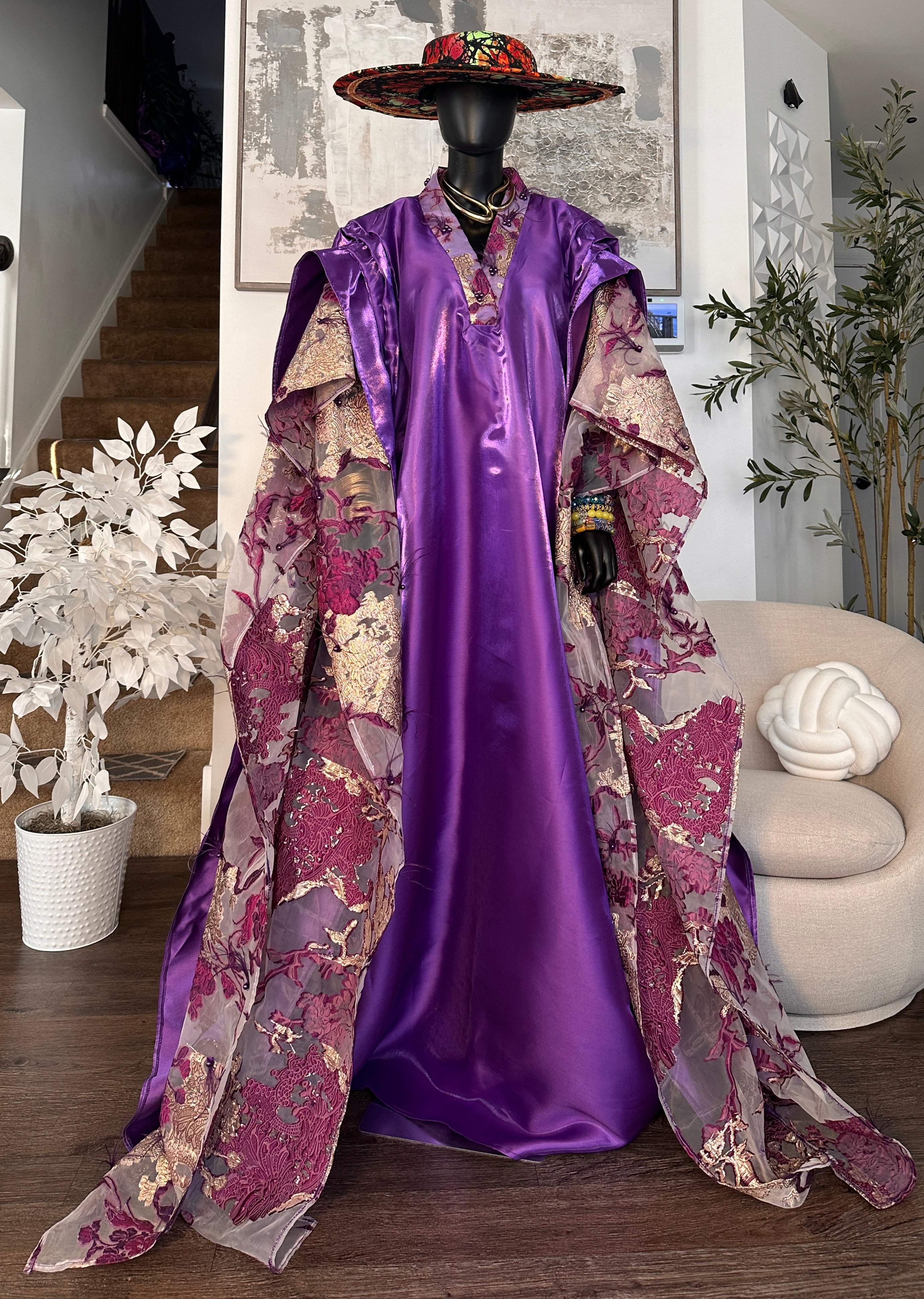 KKC-Jasmine Long Kaftan Dress