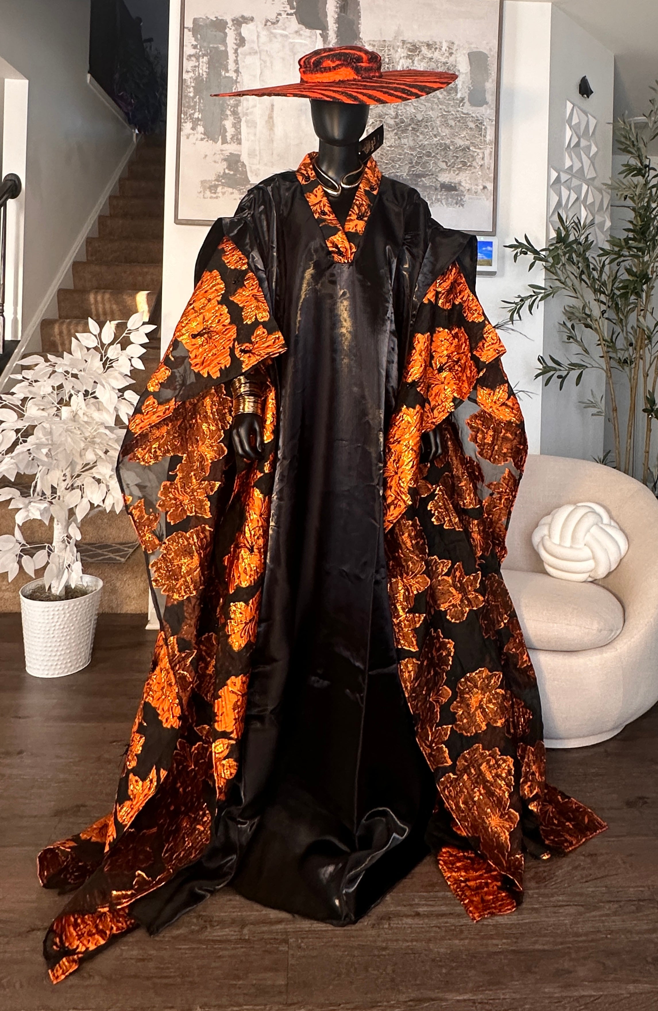 KKC-Jasmine Long Kaftan Dress