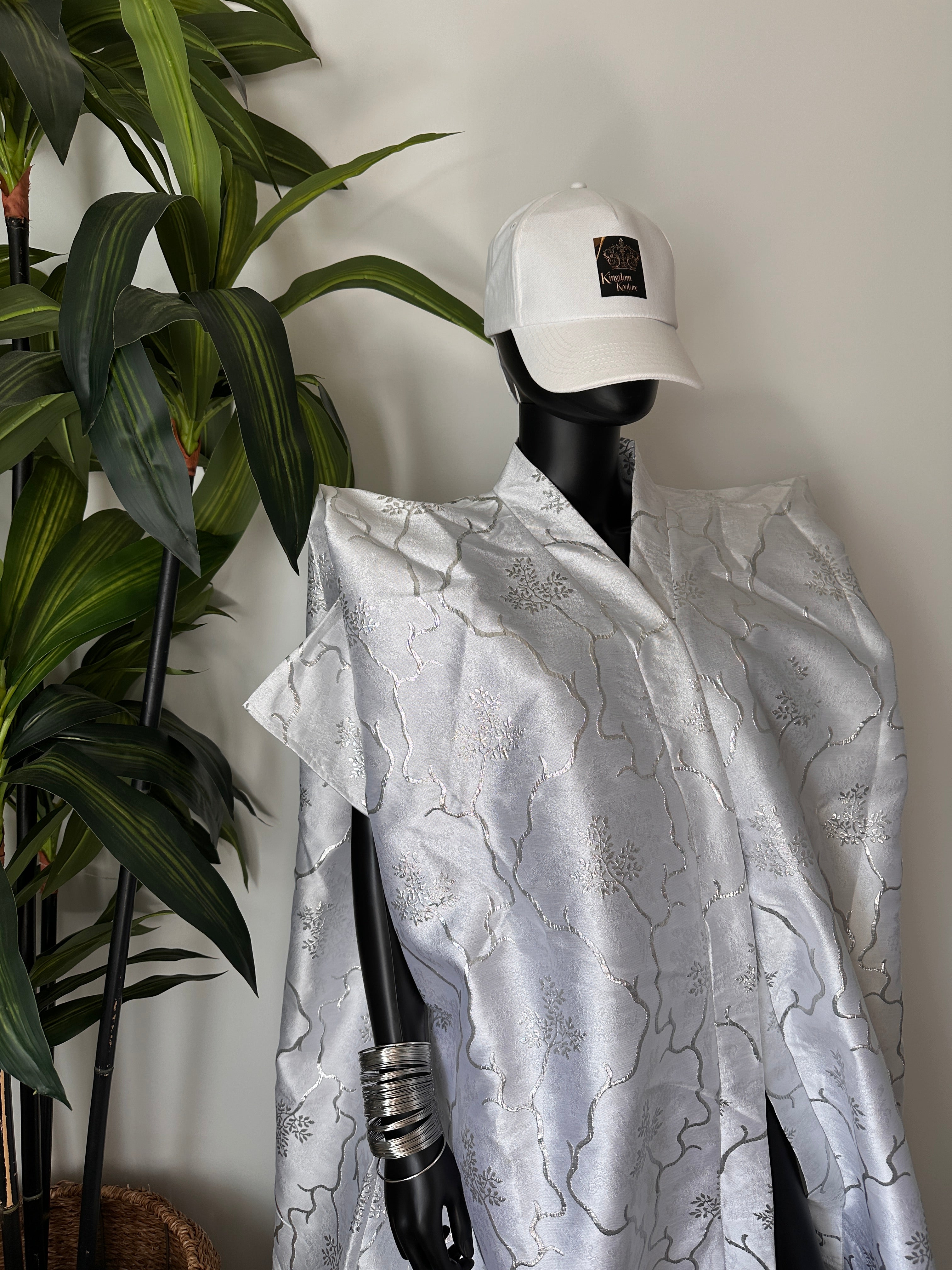 Ayana-Kimono-White and Gold