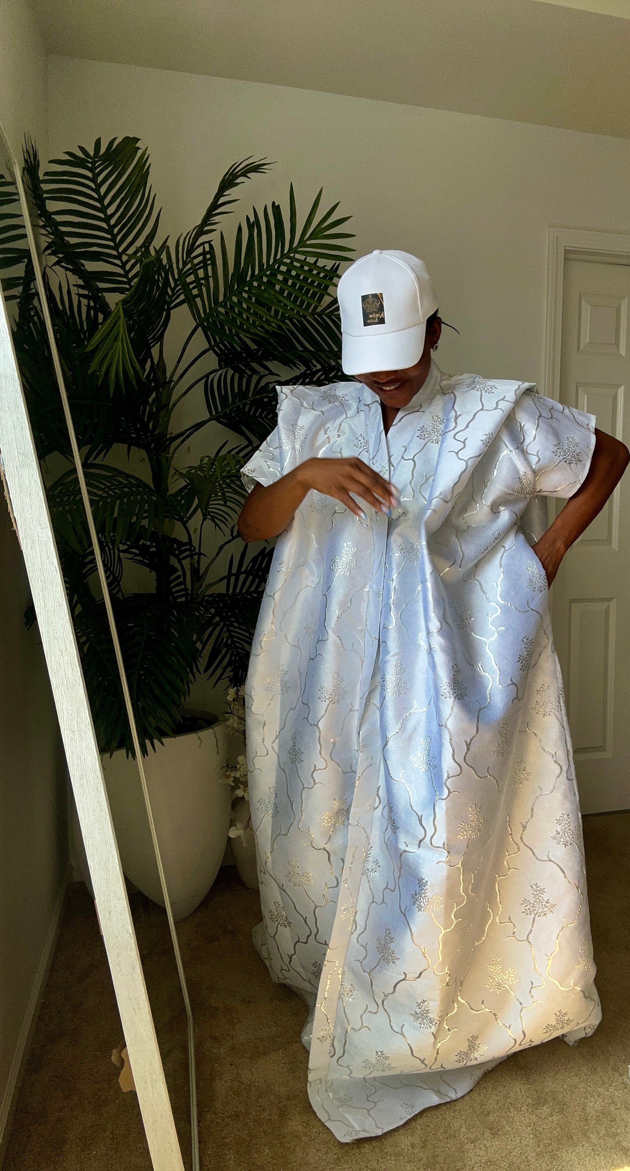 Ayana-Kimono-White and Gold