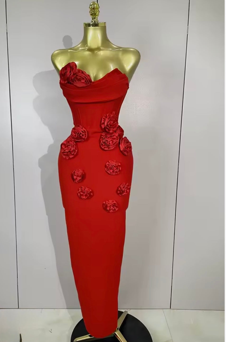 KKC- Val Bandage Petal Dress