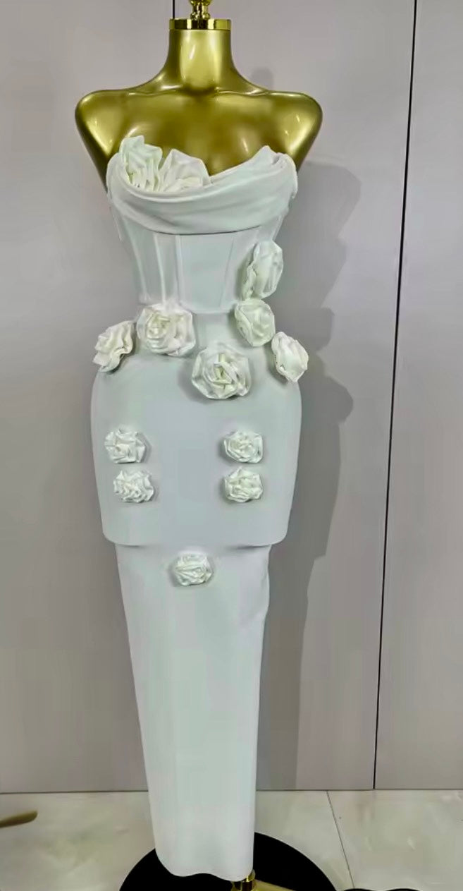 KKC- Val Bandage Petal Dress