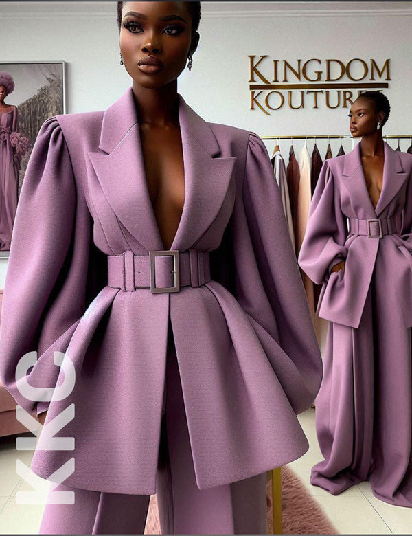 KKC-Blazer Dress Set